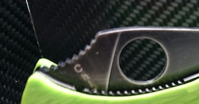 Spyderco Tenacios green Mamba
